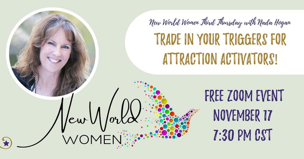 New World Women Third Thursday Presentation with Nada Hogan November 17